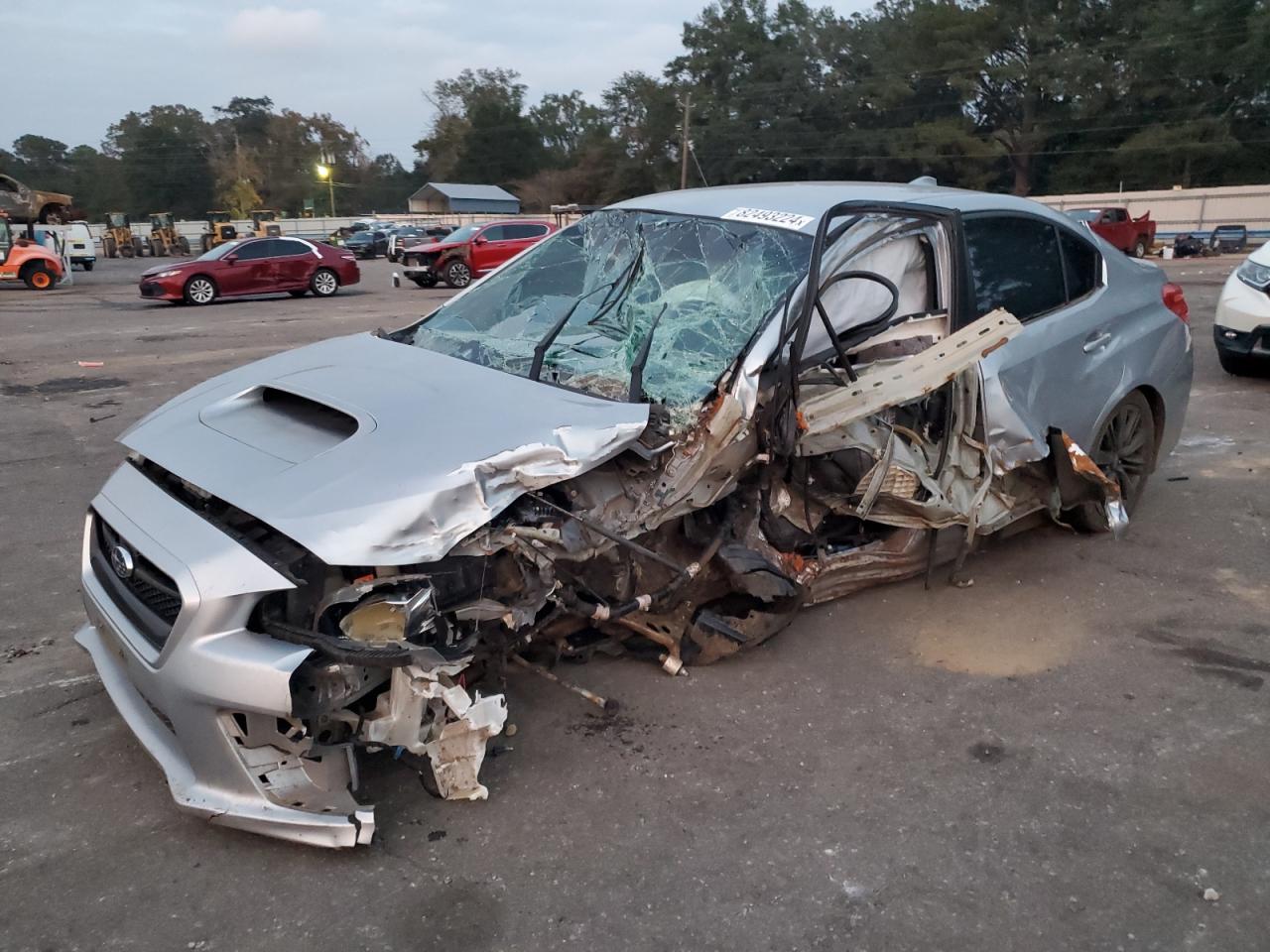 2016 Subaru WRX VIN JF1VA1B65G9806941