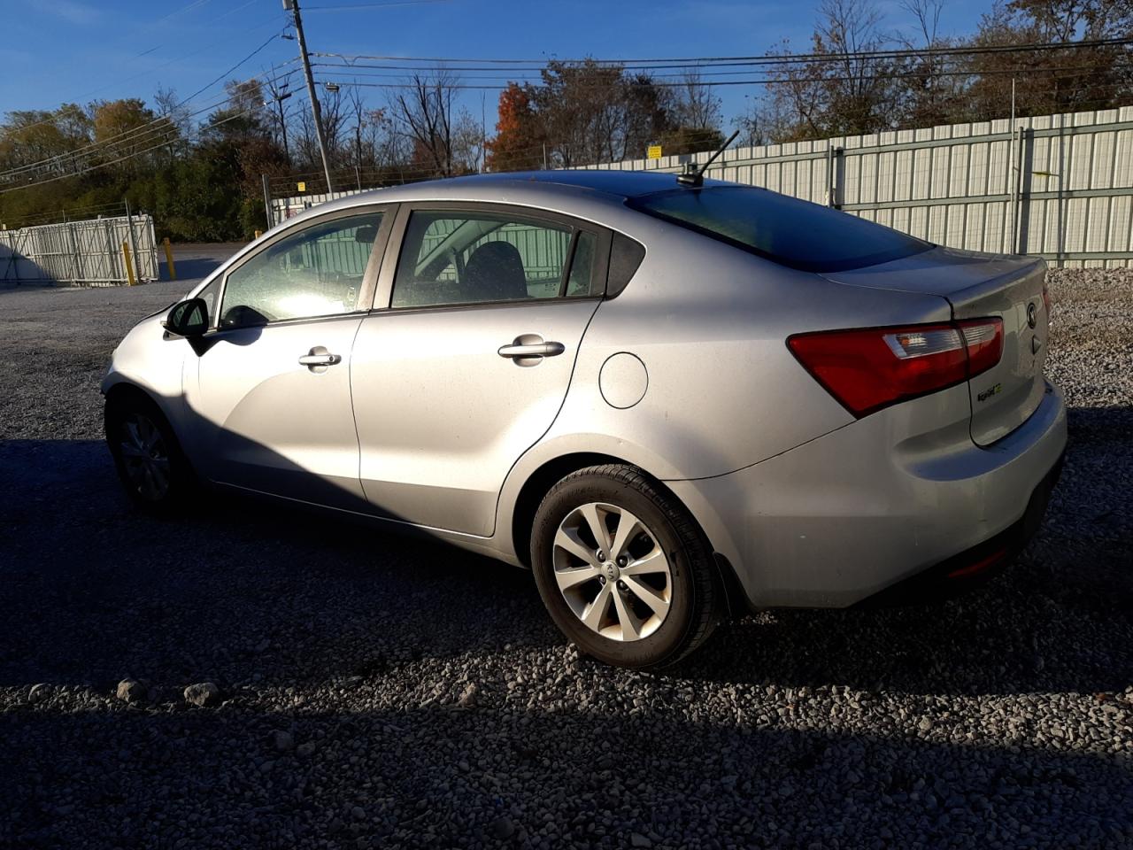 2013 KIA Rio VIN KNADN4A3XD6196029 Copart auction photo, front end damage thumbnail 2