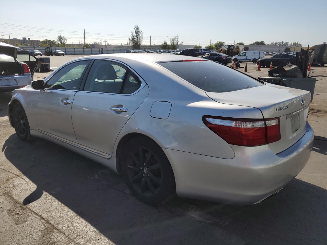 2008 Lexus LS VIN JTHBL46F785066044 Copart auction photo, front end damage thumbnail 2