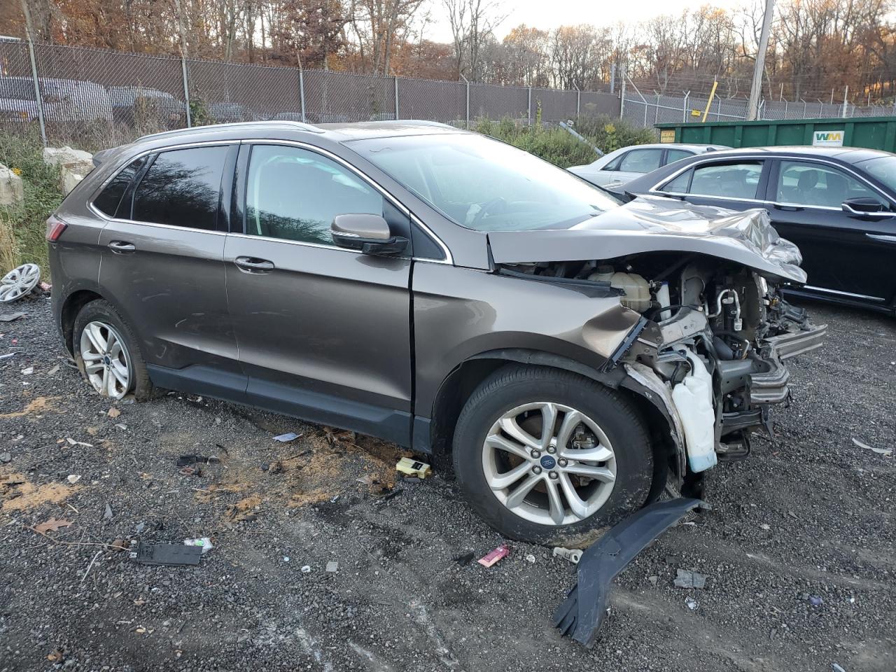 2019 Ford Edge VIN 2FMPK3J91KBB66399 Copart auction photo, front end damage thumbnail 4