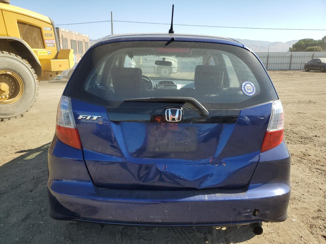 2013 Honda Fit VIN JHMGE8G33DC033849 Copart auction photo, front end / rear end damage thumbnail 6