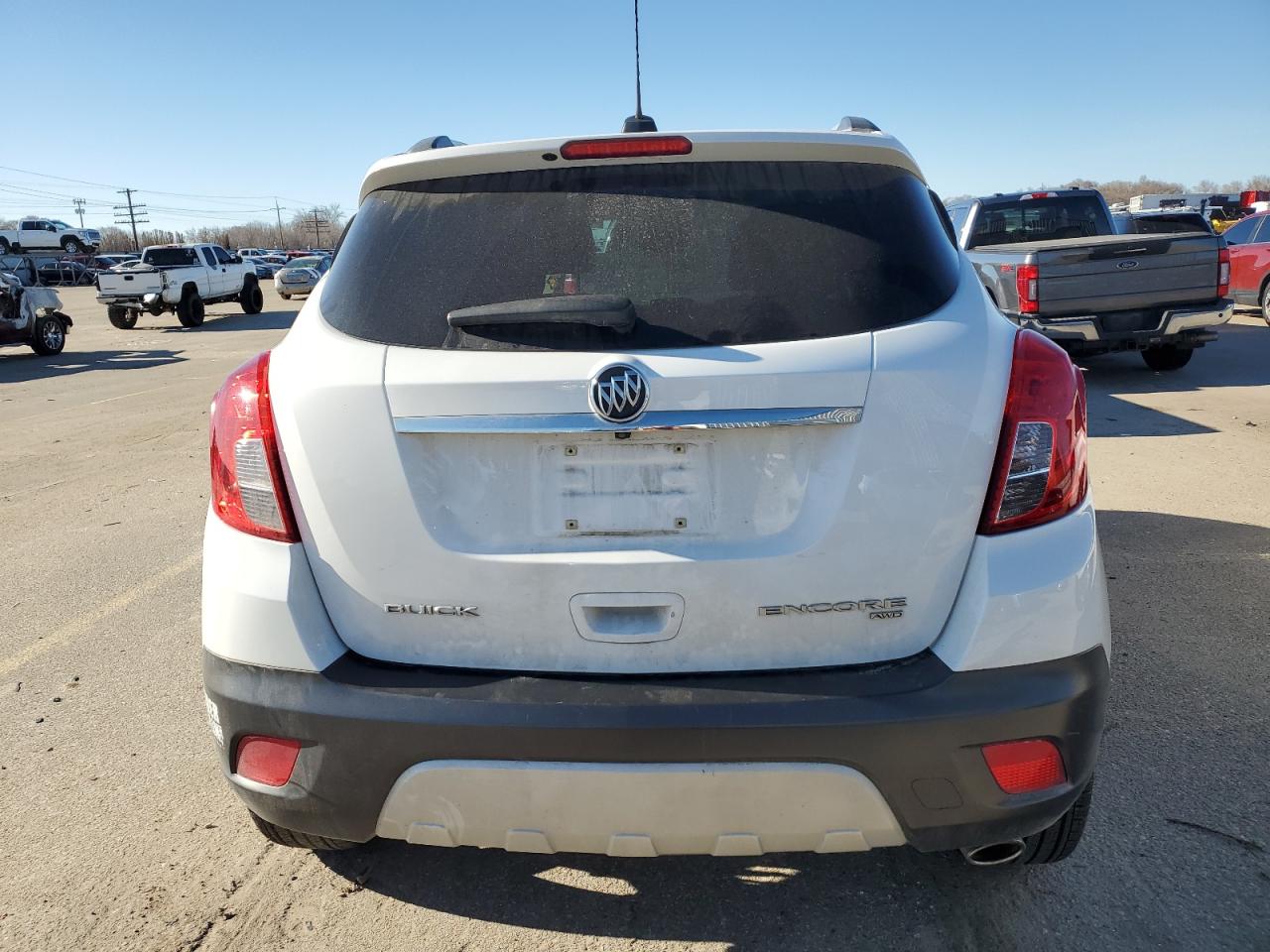 2016 Buick Encore VIN KL4CJESB4GB699857 Copart auction photo, front end damage thumbnail 6