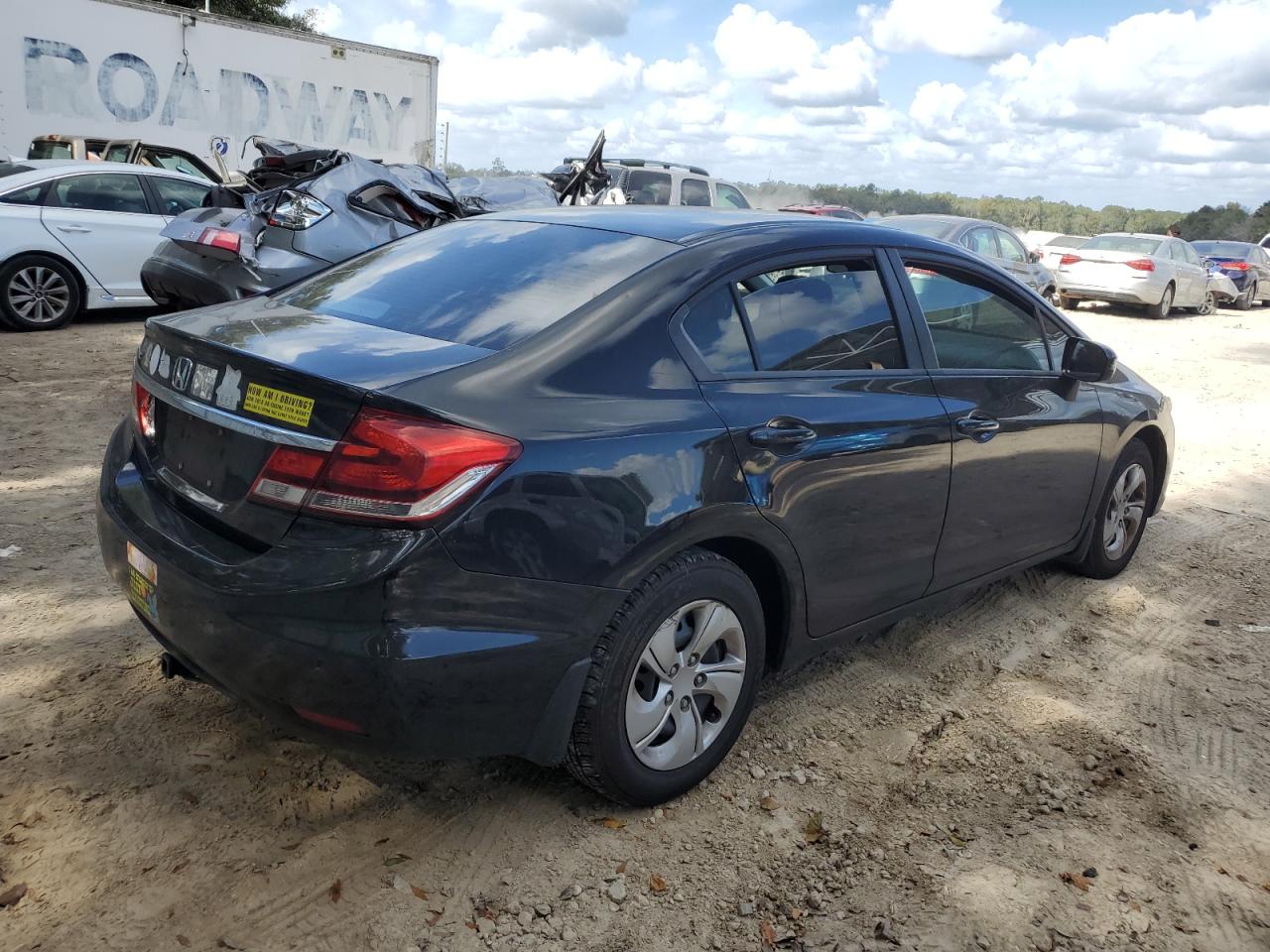 2014 Honda Civic VIN 19XFB2F51EE034062 Copart auction photo, mechanical / minor dent/scratches damage thumbnail 3