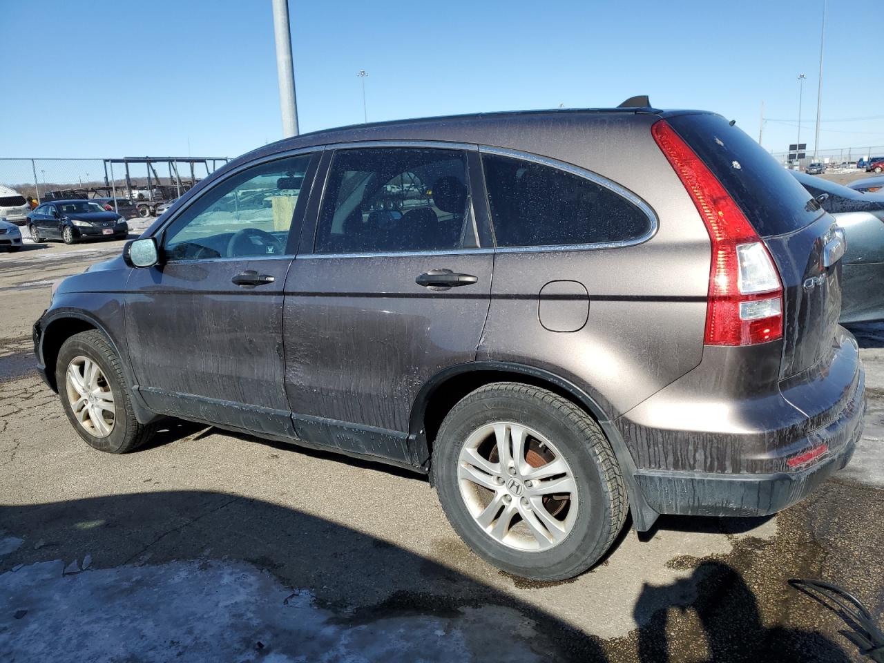 2010 Honda CR-V VIN 3CZRE4H59AG703331 Copart auction photo, front end damage thumbnail 2