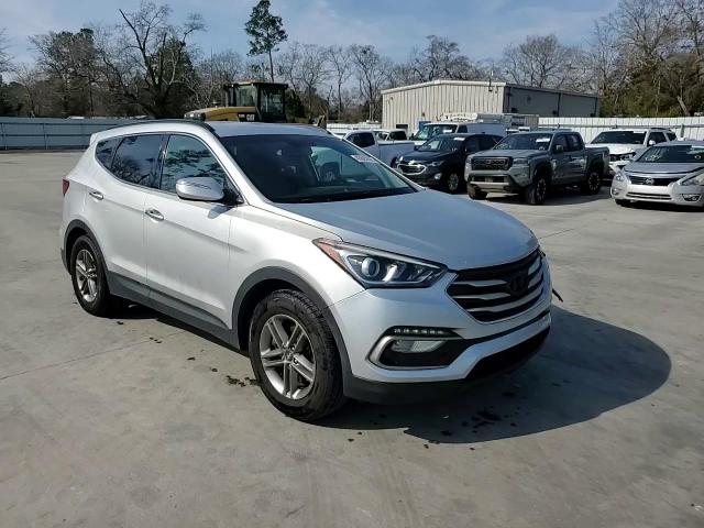 2018 Hyundai Santa Fe VIN 5XYZU3LB9JG554725 Copart auction photo, front end / minor dent/scratches damage thumbnail 14