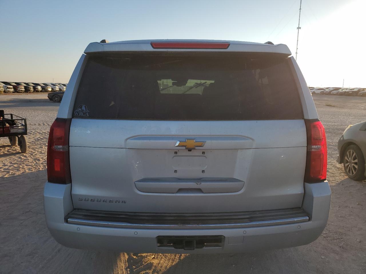 2016 Chevrolet Suburban VIN 1GNSKJKC9GR261706 Copart auction photo, water/flood / side damage thumbnail 6