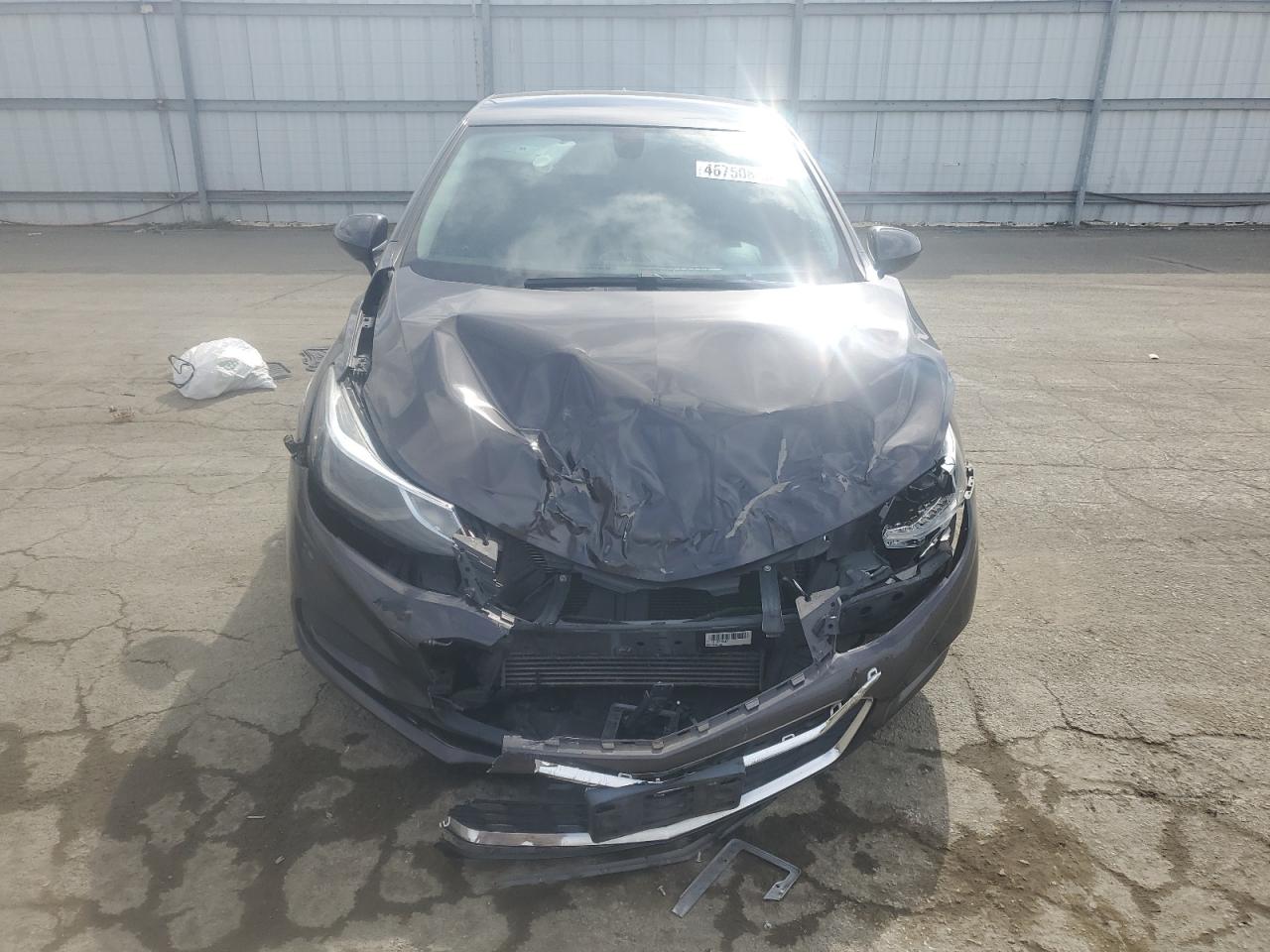 2017 Chevrolet Cruze VIN 1G1BE5SM4H7200561 Copart auction photo, front end damage thumbnail 5