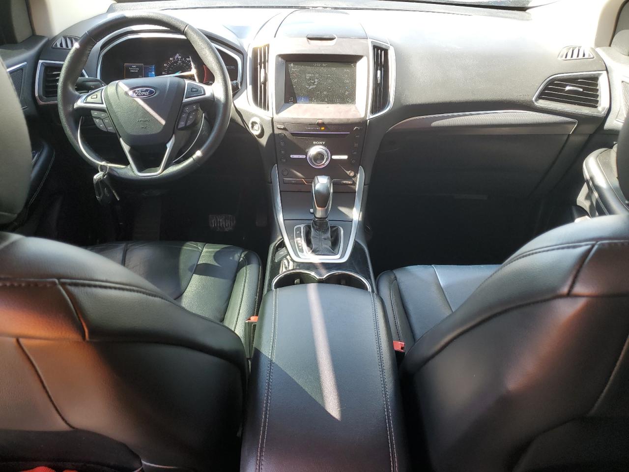 2017 Ford Edge VIN 2FMPK4K88HBB18869 Copart auction photo, front end / side damage thumbnail 8