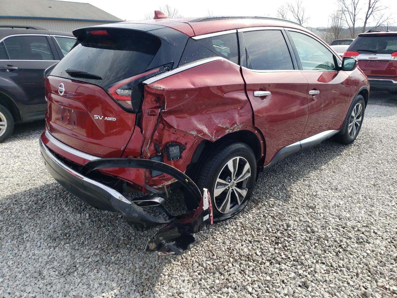 2020 Nissan Murano VIN 5N1AZ2BS9LN169442 Copart auction photo, rear end damage thumbnail 3