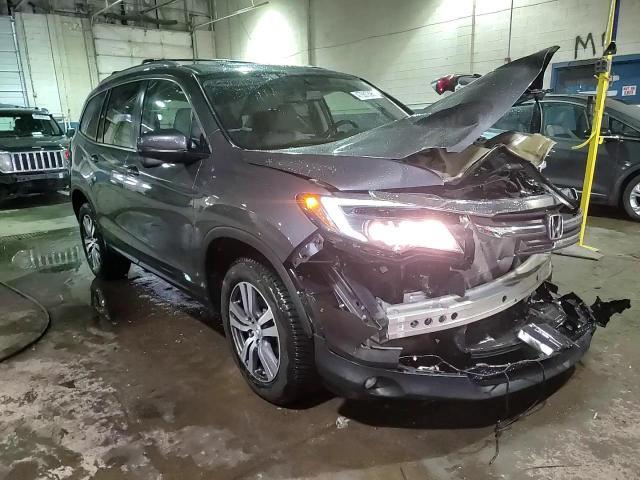 2018 Honda Pilot VIN 5FNYF6H57JB018101 Copart auction photo, front end damage thumbnail 14