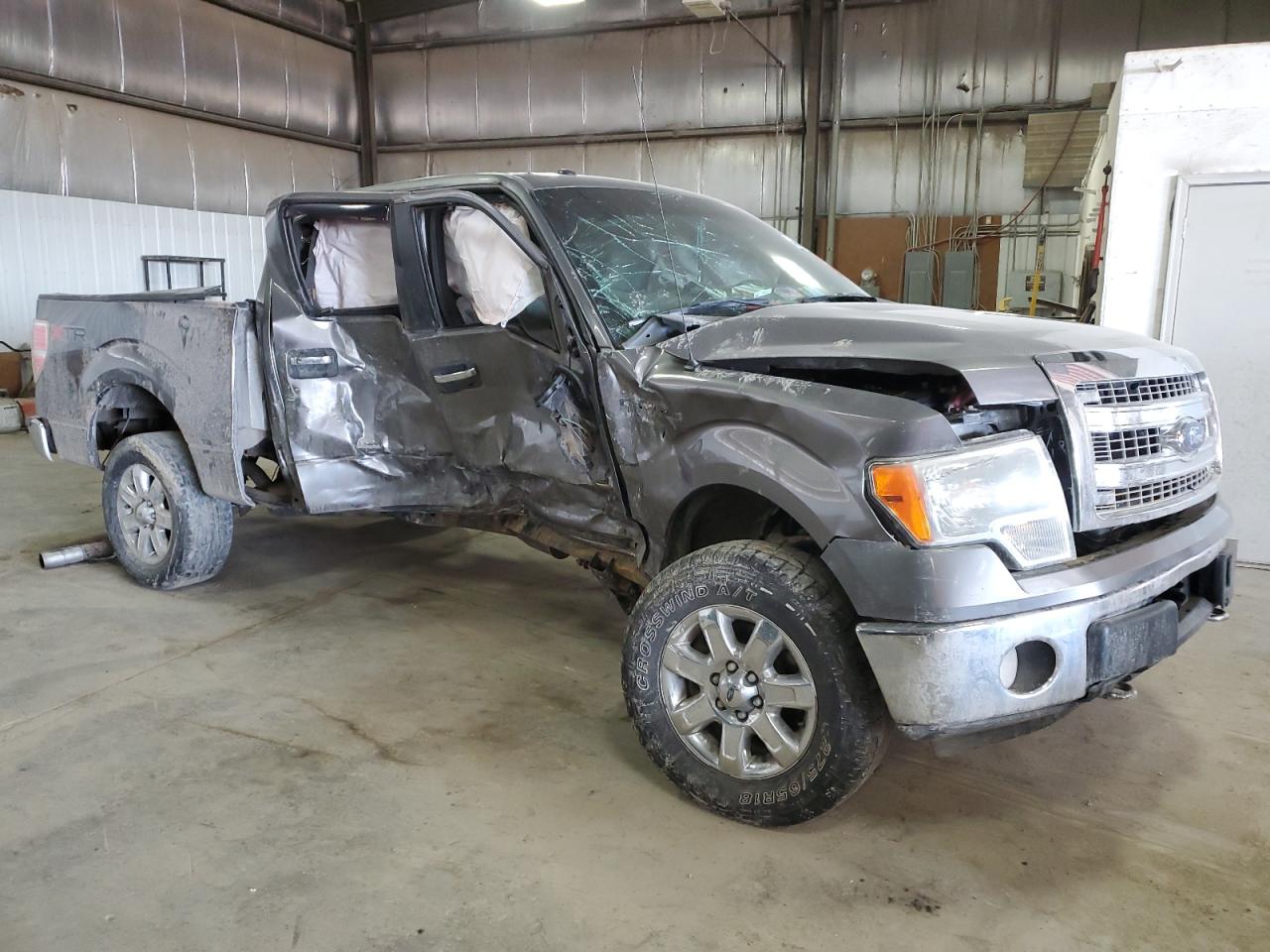 2014 Ford F-150 VIN 1FTFW1ET7EKF41060 Copart auction photo, all over damage thumbnail 4
