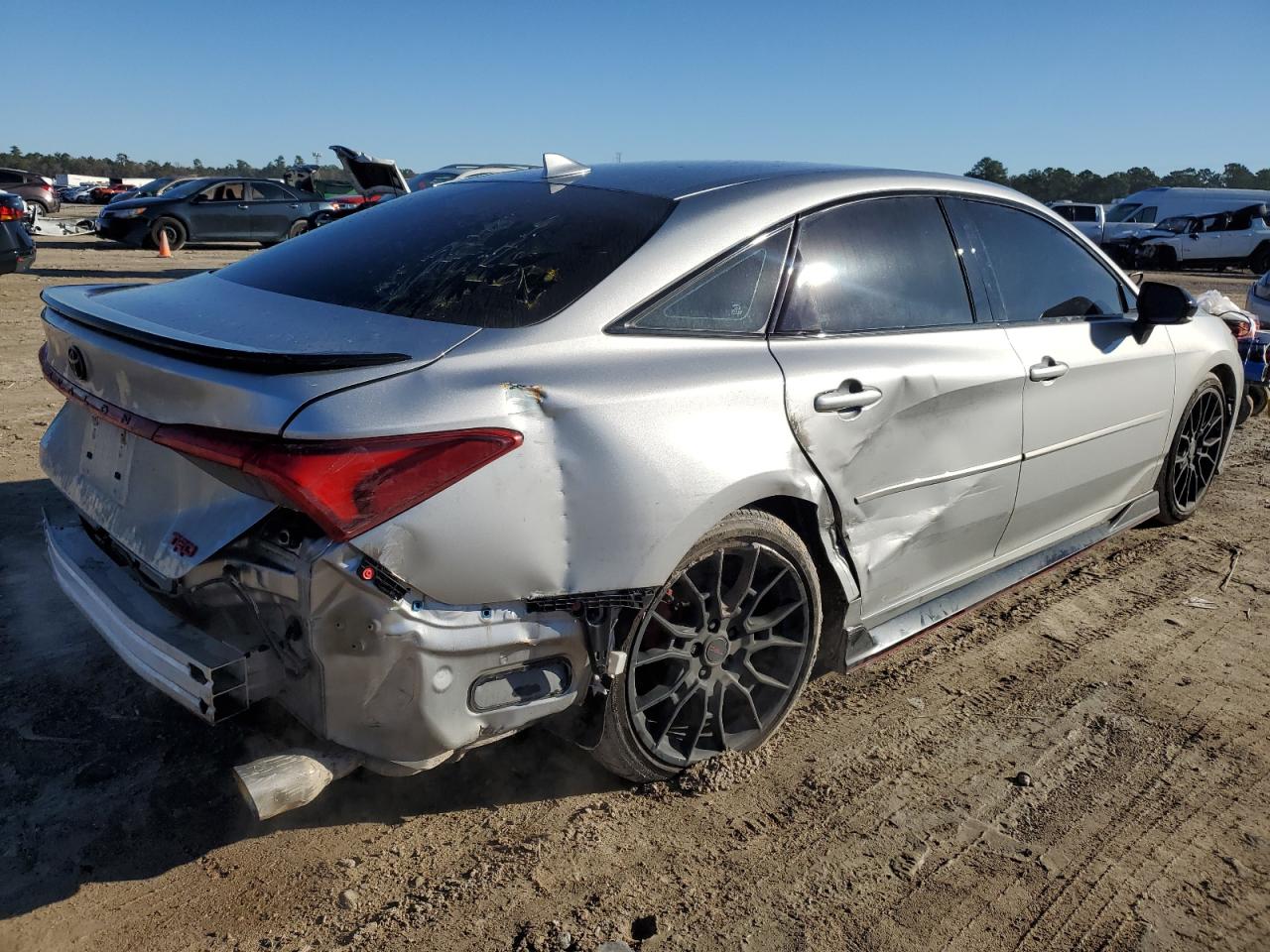 2020 Toyota Avalon VIN 4T1FZ1FBXLU040948 Copart auction photo, rear end / side damage thumbnail 3