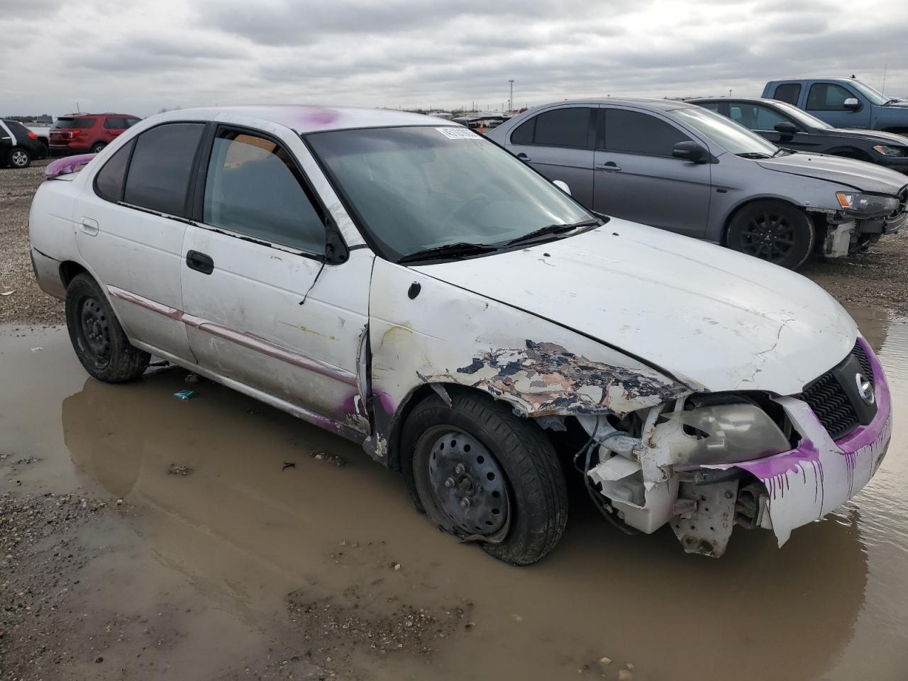 2005 Nissan Sentra VIN 3N1CB51D25L465527 Copart auction photo, front end / rear end damage thumbnail 4