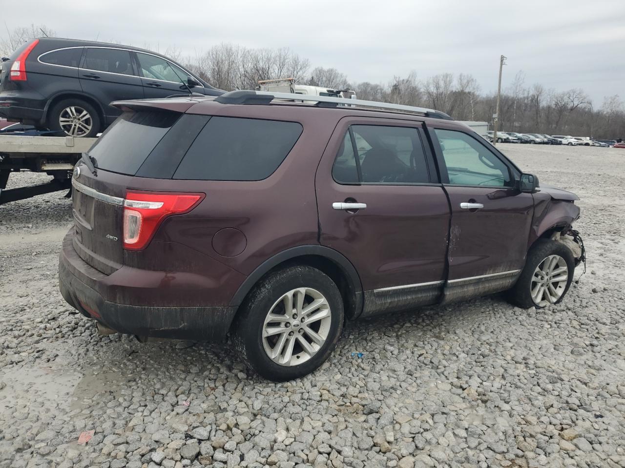 2012 Ford Explorer VIN 1FMHK8D84CGA23137 Copart auction photo, front end damage thumbnail 3