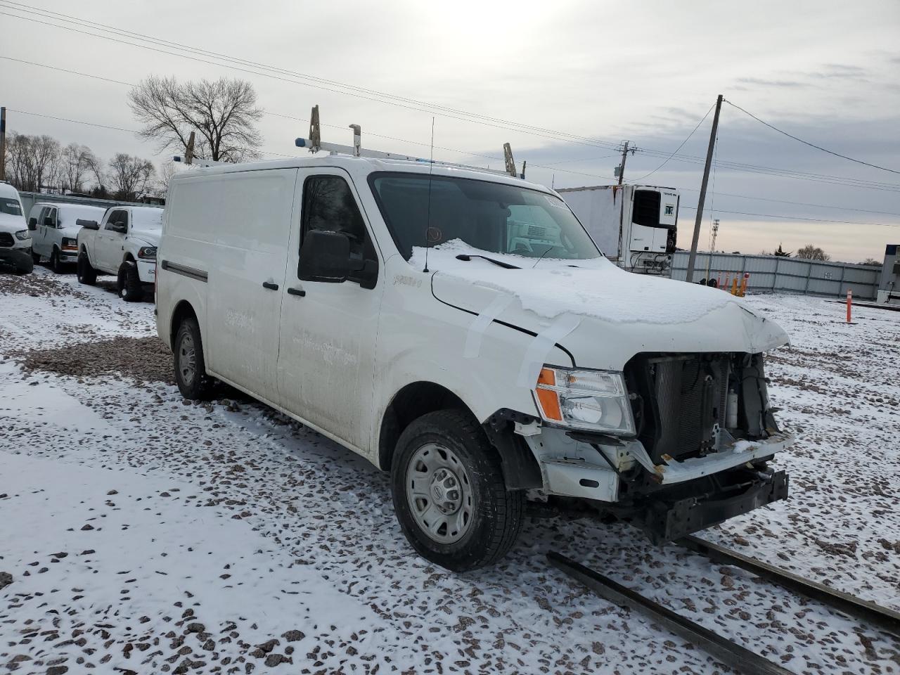 2013 Nissan NV VIN 1N6BF0KY1DN102391 Copart auction photo, front end / minor dent/scratches damage thumbnail 4