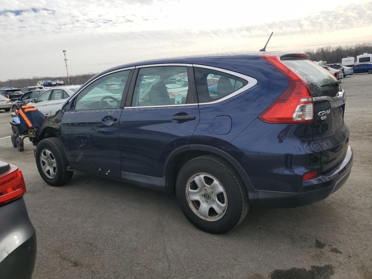 2015 Honda CR-V VIN 5J6RM4H34FL113243 Copart auction photo, front end damage thumbnail 2