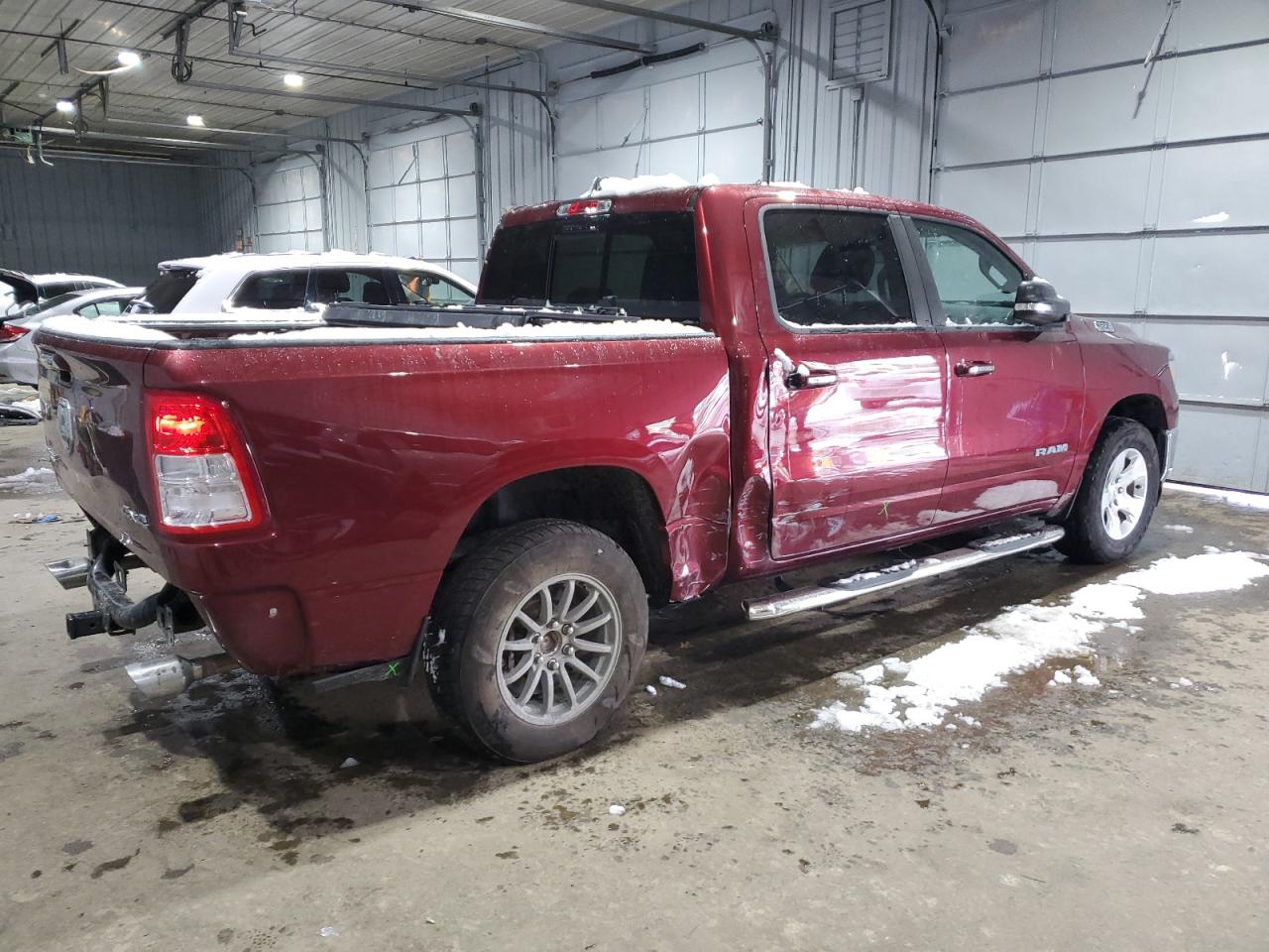 2020 RAM 1500 VIN 1C6SRFFT0LN330366 Copart auction photo, rear end damage thumbnail 3