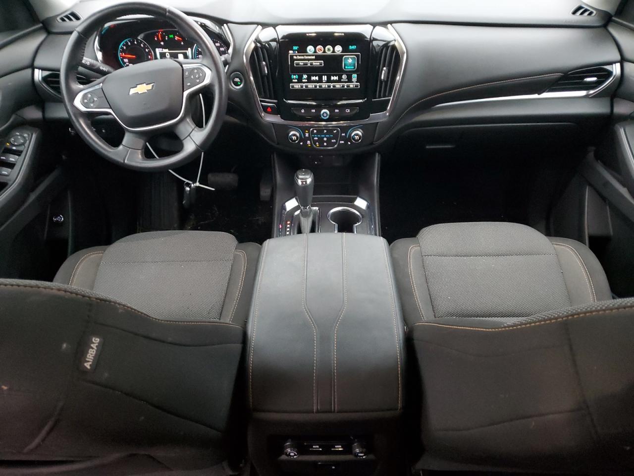 2018 Chevrolet Traverse VIN 1GNERGKW8JJ141438 Copart auction photo, front end / side damage thumbnail 8