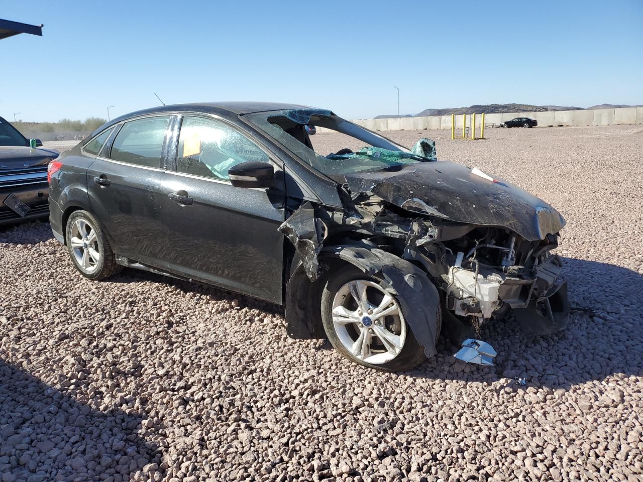 2014 Ford Focus VIN 1FADP3F21EL213994 Copart auction photo, all over damage thumbnail 4
