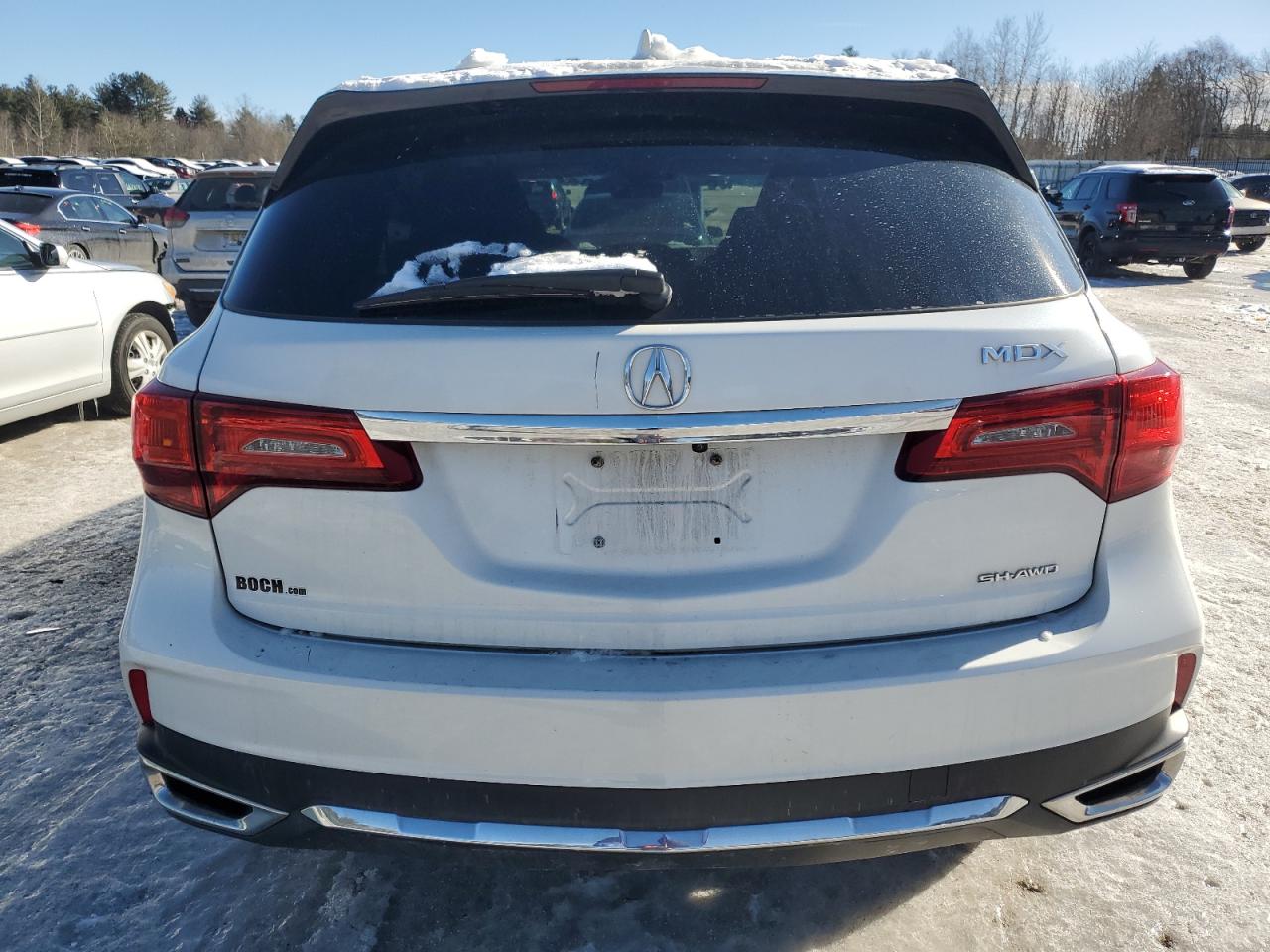 2020 Acura MDX VIN 5J8YD4H36LL031402 Copart auction photo, undercarriage damage thumbnail 6