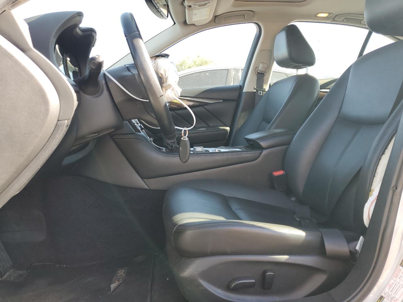 2019 Infiniti Q50 VIN JN1EV7AR1KM559097 Copart auction photo, front end damage thumbnail 7