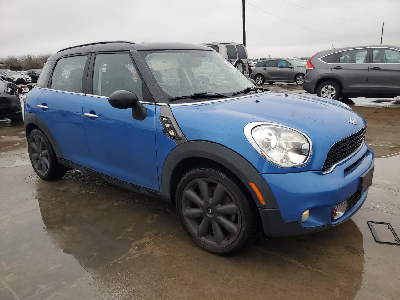 2013 MINI Cooper VIN WMWZC3C57DWM28249 Copart auction photo, front end damage thumbnail 4