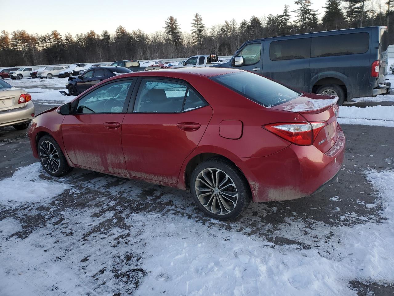 2016 Toyota Corolla VIN 2T1BURHE8GC680604 Copart auction photo, front end / all over damage thumbnail 2