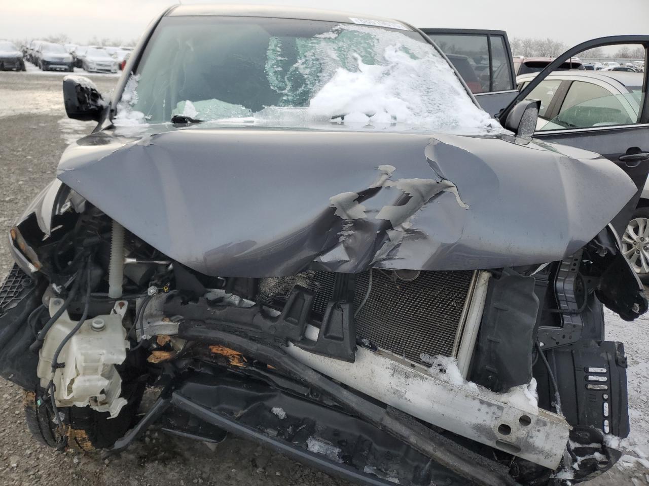 2013 Toyota Highlander VIN 5TDZA3EH4DS045479 Copart auction photo, all over / front end damage thumbnail 13