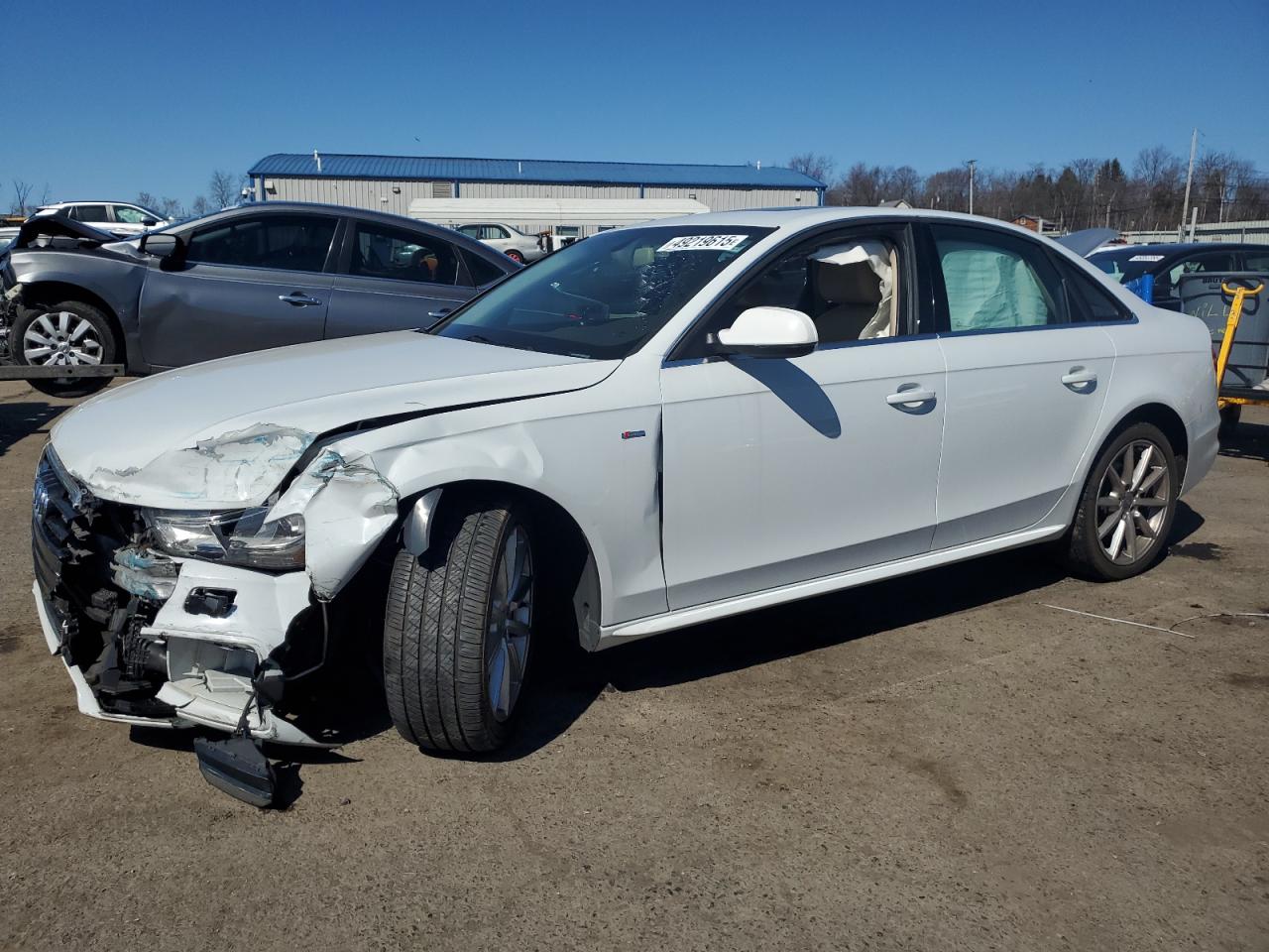 2016 Audi A4 VIN WAUBFAFL2GN014247 - Copart auction photo