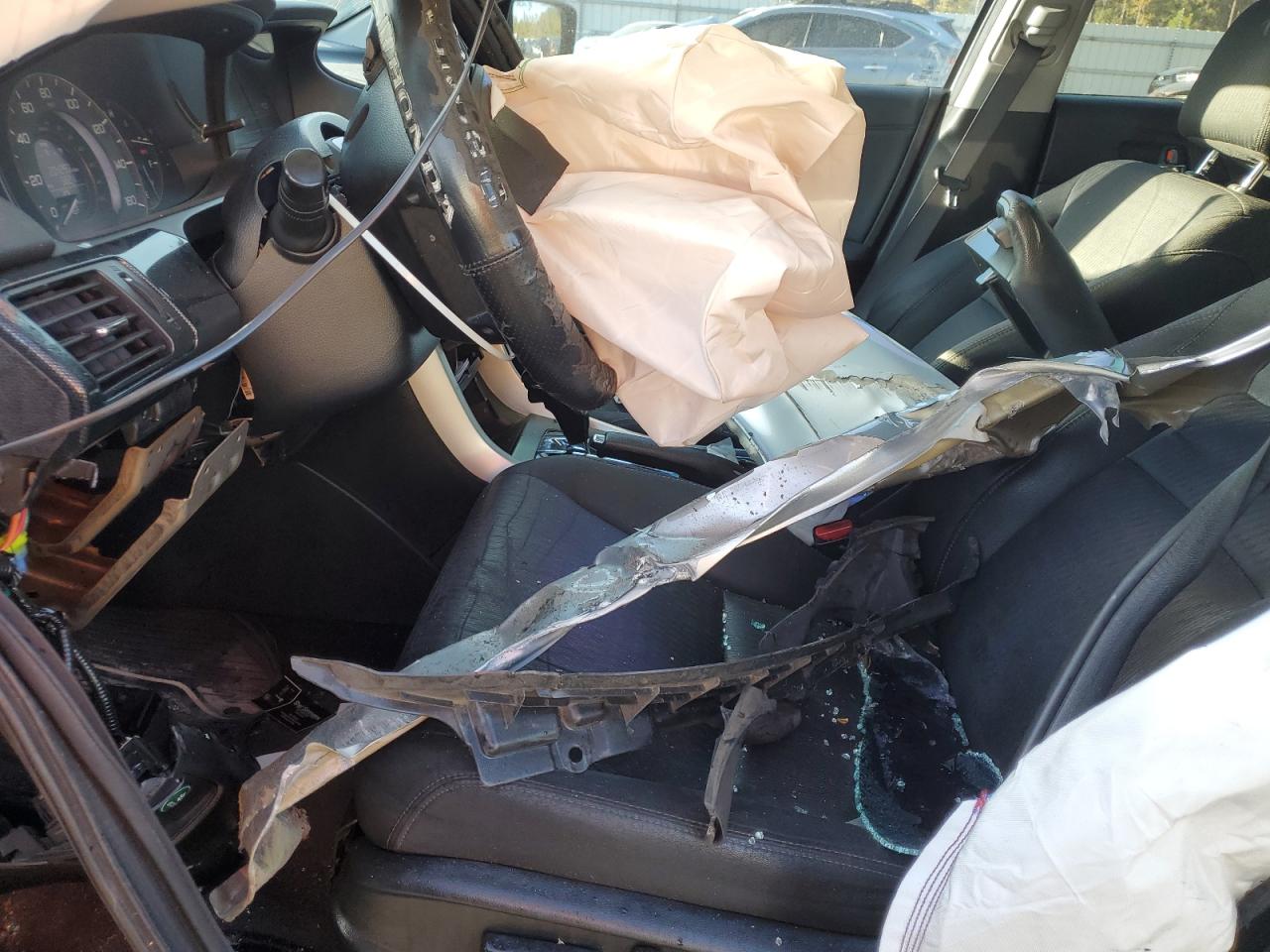 2013 Honda Accord VIN 1HGCR2F57DA248166 Copart auction photo, front end / side damage thumbnail 7