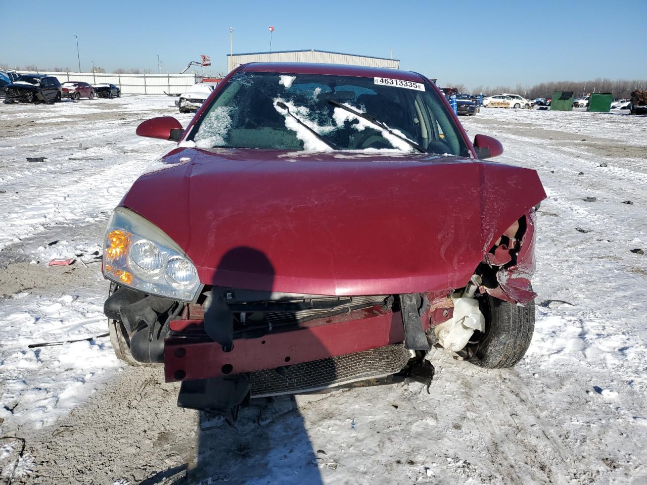 2006 Chevrolet Malibu VIN 1G1ZT61836F193247 Copart auction photo, front end damage thumbnail 5
