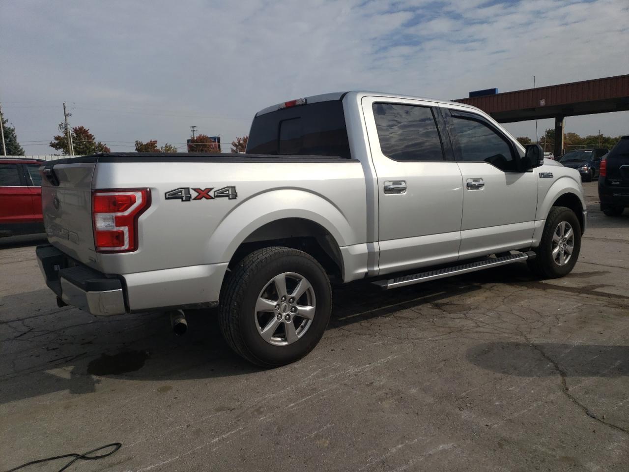 2019 Ford F-150 VIN 1FTEW1EP7KFC18193 Copart auction photo, side damage thumbnail 3