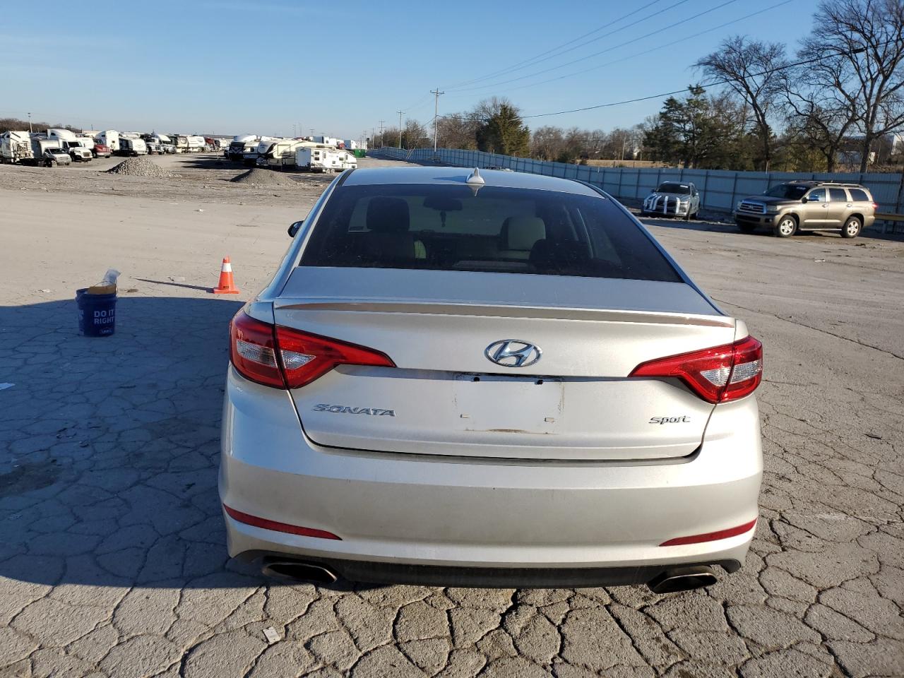 2017 Hyundai Sonata VIN 5NPE34AF6HH511671 Copart auction photo, front end damage thumbnail 6
