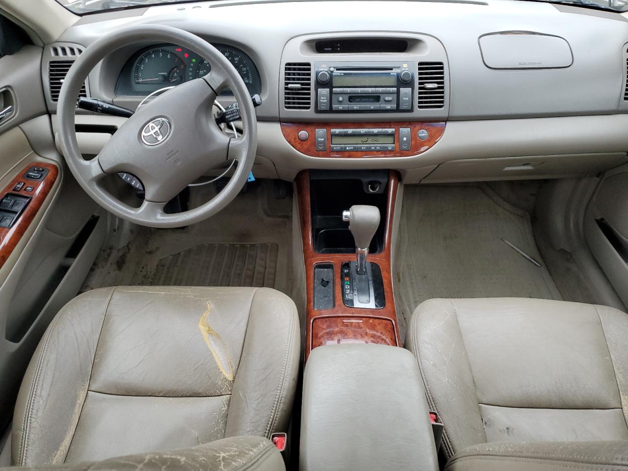 2002 Toyota Camry VIN 4T1BE32K62U073648 Copart auction photo, rear end damage thumbnail 8