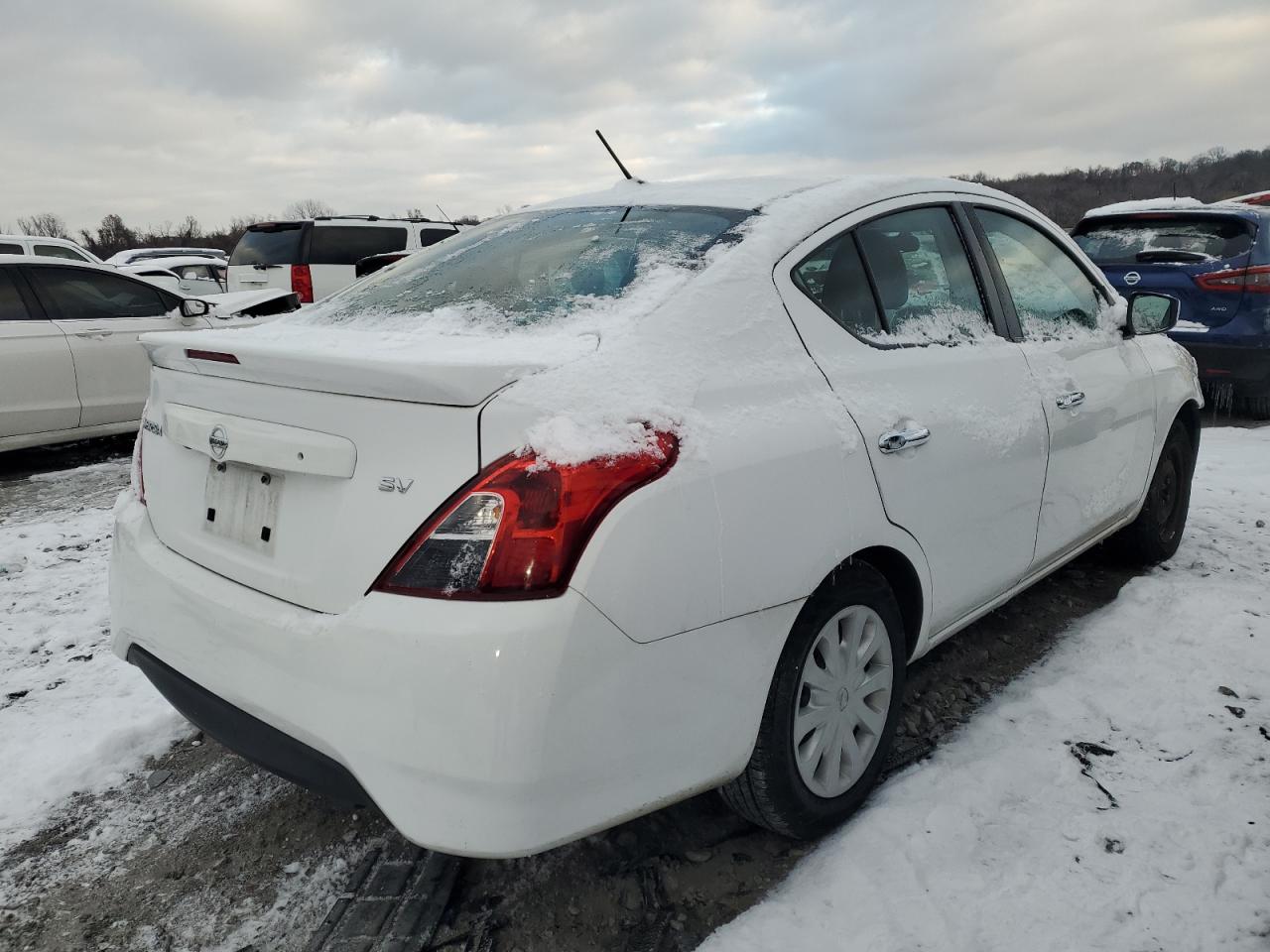 2019 Nissan Versa VIN 3N1CN7AP8KL814778 Copart auction photo, front end damage thumbnail 3