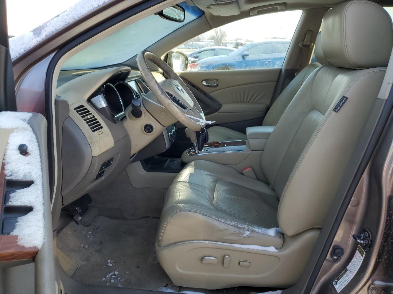 2010 Nissan Murano VIN JN8AZ1MW3AW137208 Copart auction photo, rear end damage thumbnail 7