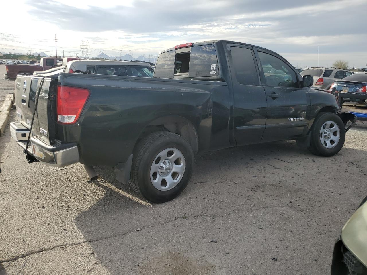 2008 Nissan Titan VIN 1N6AA06A58N323988 Copart auction photo, all over damage thumbnail 3