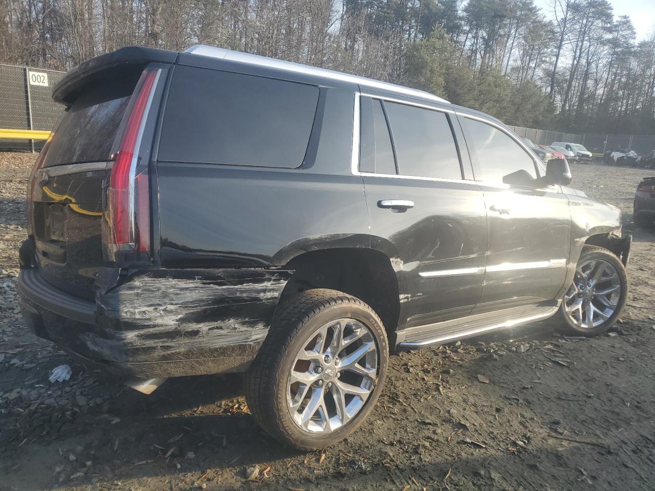 2016 Cadillac Escalade VIN 1GYS4BKJ6GR429934 Copart auction photo, all over / undercarriage damage thumbnail 3