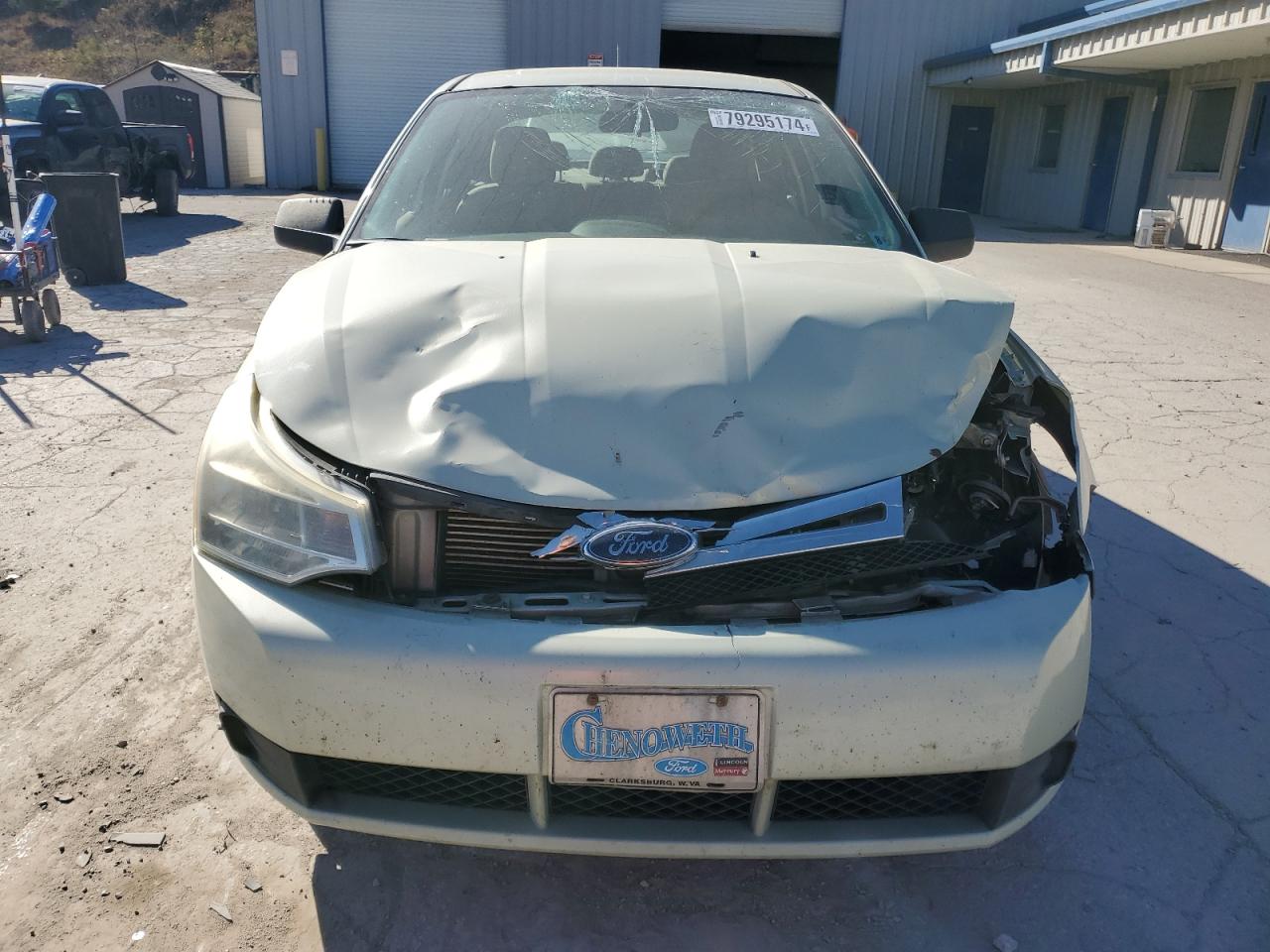 2010 Ford Focus VIN 1FAHP3FN0AW219984 Copart auction photo, front end / side damage thumbnail 5