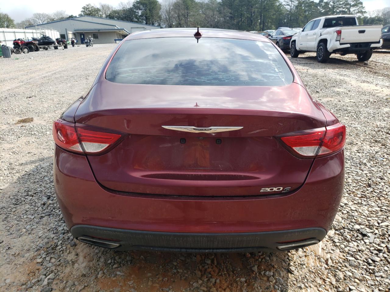 2015 Chrysler 200 VIN 1C3CCCBG4FN551466 Copart auction photo, stripped damage thumbnail 6