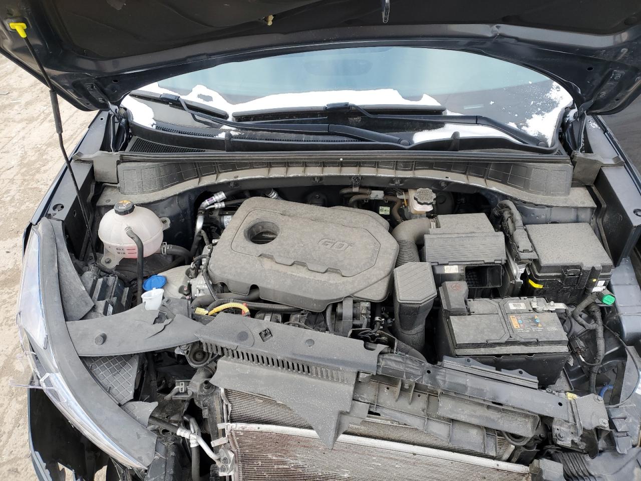 2021 Hyundai Tucson VIN KM8J3CAL3MU363084 Copart auction photo, front end damage thumbnail 12