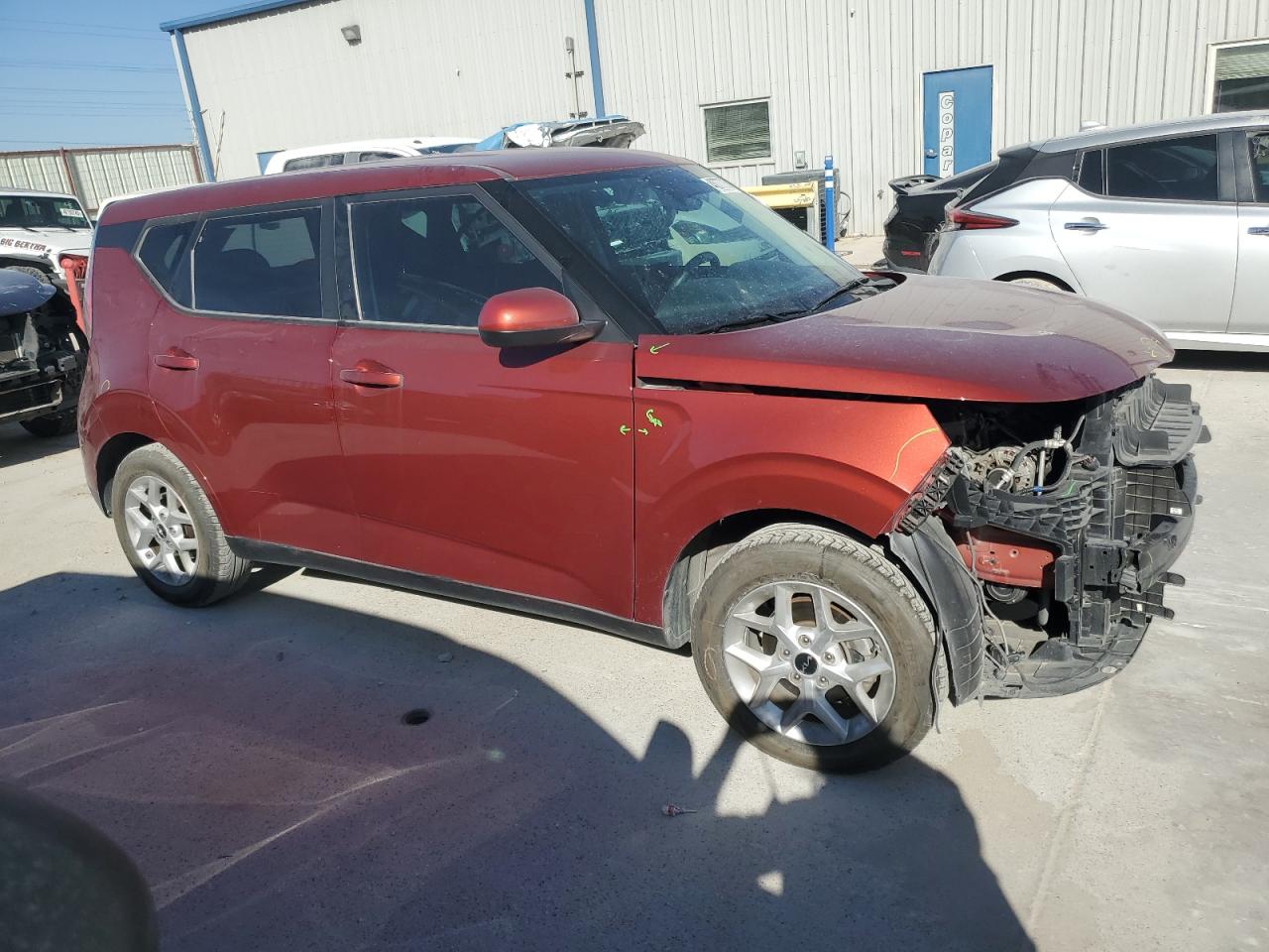 2023 KIA Soul VIN KNDJ23AU0P7848964 Copart auction photo, front end damage thumbnail 4