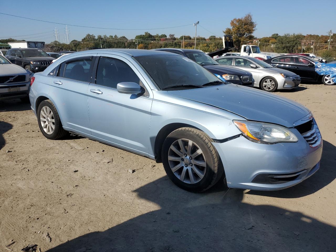 2012 Chrysler 200 VIN 1C3CCBBB8CN267736 Copart auction photo, front end damage thumbnail 4