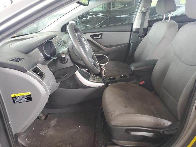 2013 Hyundai Elantra VIN 5NPDH4AE4DH215451 Copart auction photo, rear end / front end damage thumbnail 7