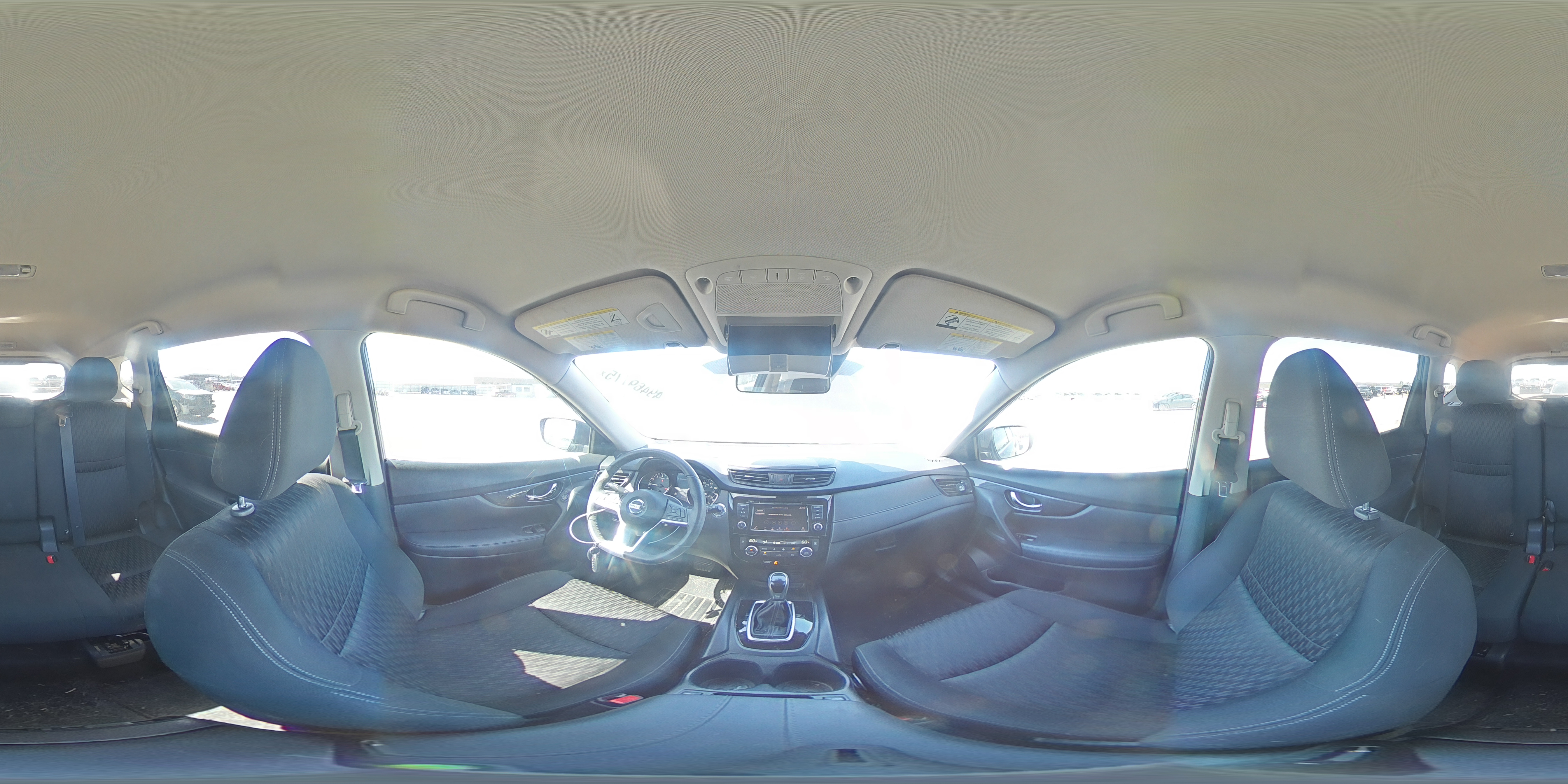 2020 Nissan Rogue VIN KNMAT2MT1LP512129 Copart auction photo, front end damage thumbnail 14