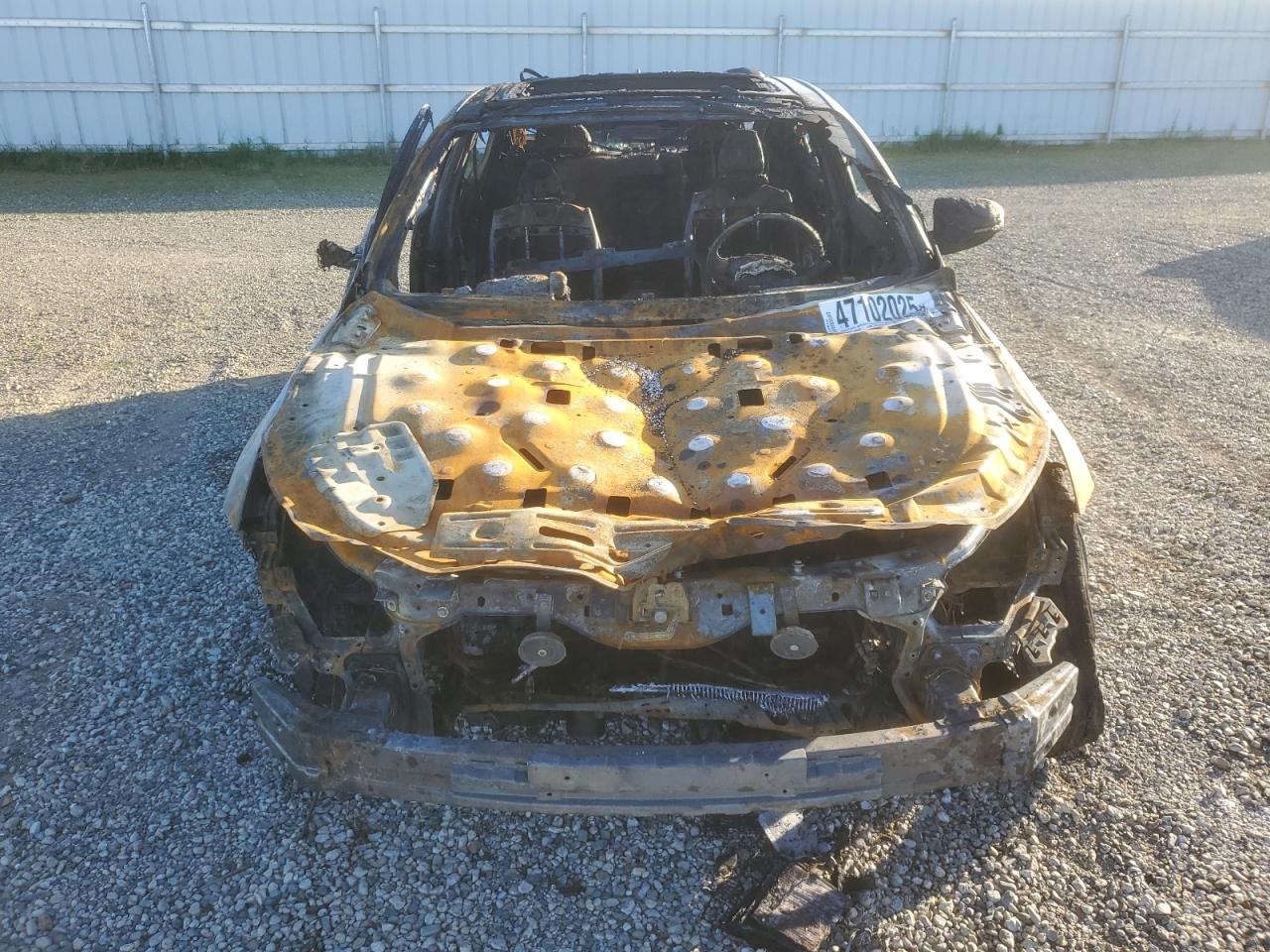 2013 KIA Optima VIN 5XXGN4A70DG124776 Copart auction photo, burn damage thumbnail 5