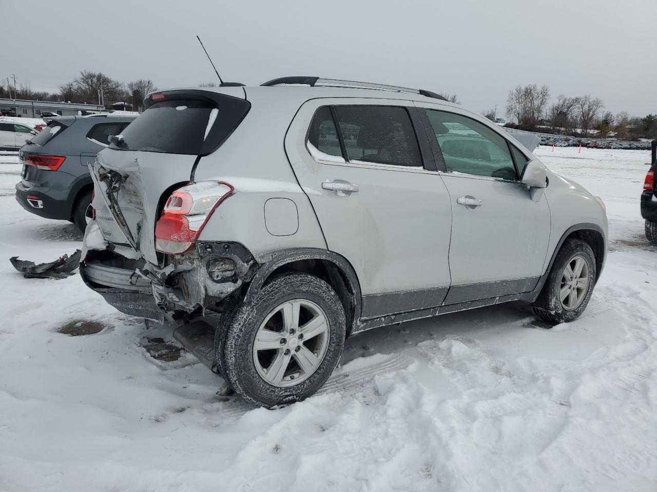 2020 Chevrolet Trax VIN 3GNCJPSB8LL301860 Copart auction photo, rear end damage thumbnail 3
