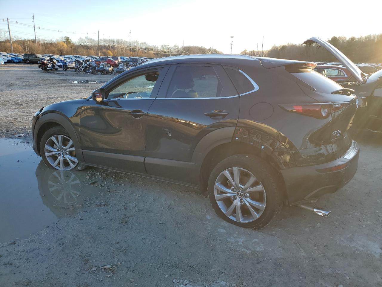 2022 Mazda CX-30 VIN 3MVDMBCL4NM409435 Copart auction photo, all over damage thumbnail 2