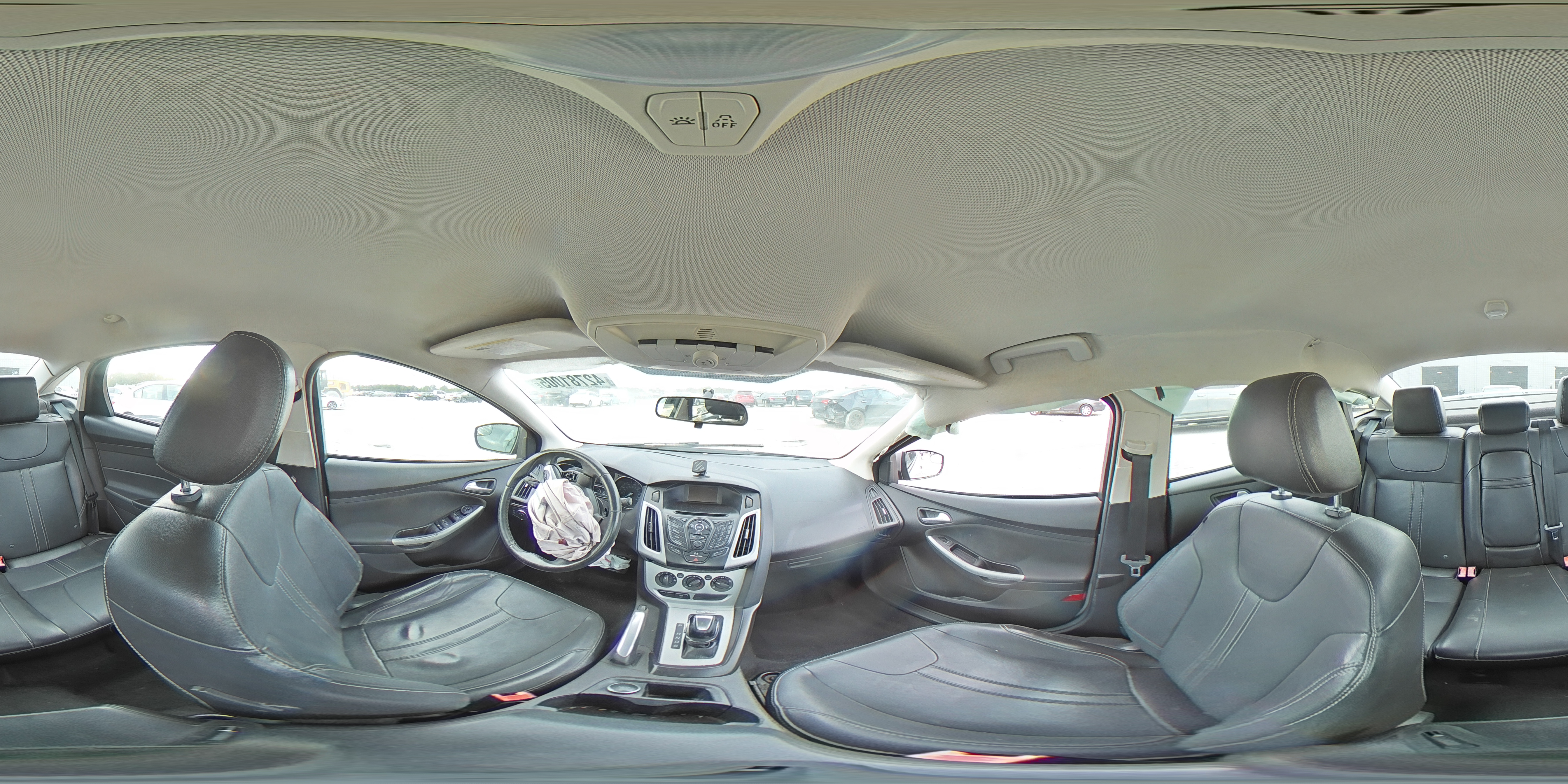 2013 Ford Focus VIN 1FADP3F22DL236845 Copart auction photo, front end damage thumbnail 15