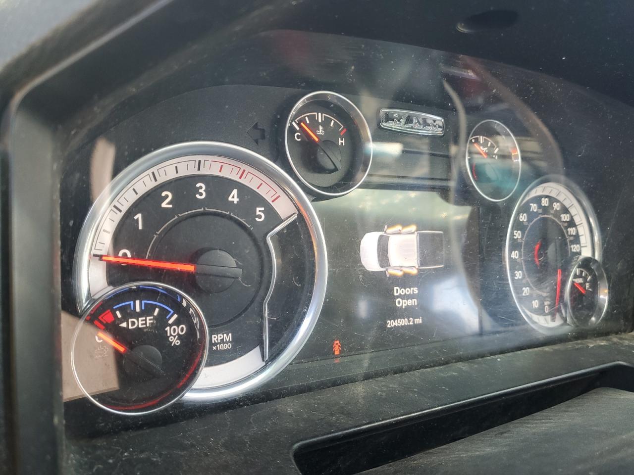 2015 RAM 3500 VIN 3C63RRJL8FG542149 Copart auction photo, rollover damage thumbnail 9